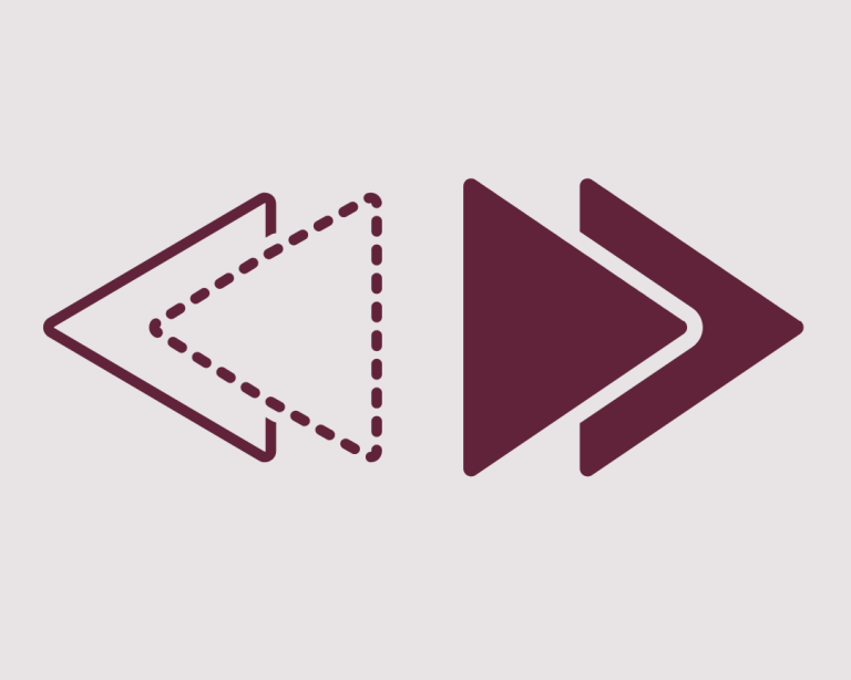 Icon Profil eines Kopfes mit Zahnrädern, die Gedanken und Kreativität symbolisieren.